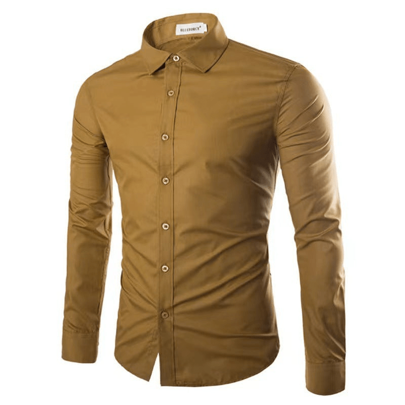 WW | Bügelfreies Hemd Herren Bluse
