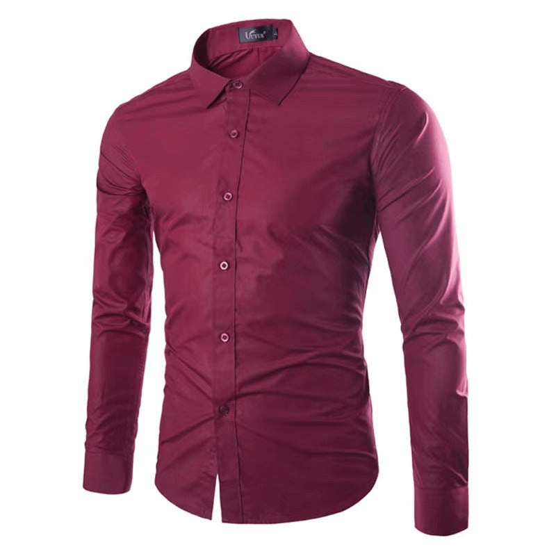 W&W Mode | Bügelfreies Hemd Herren Bluse