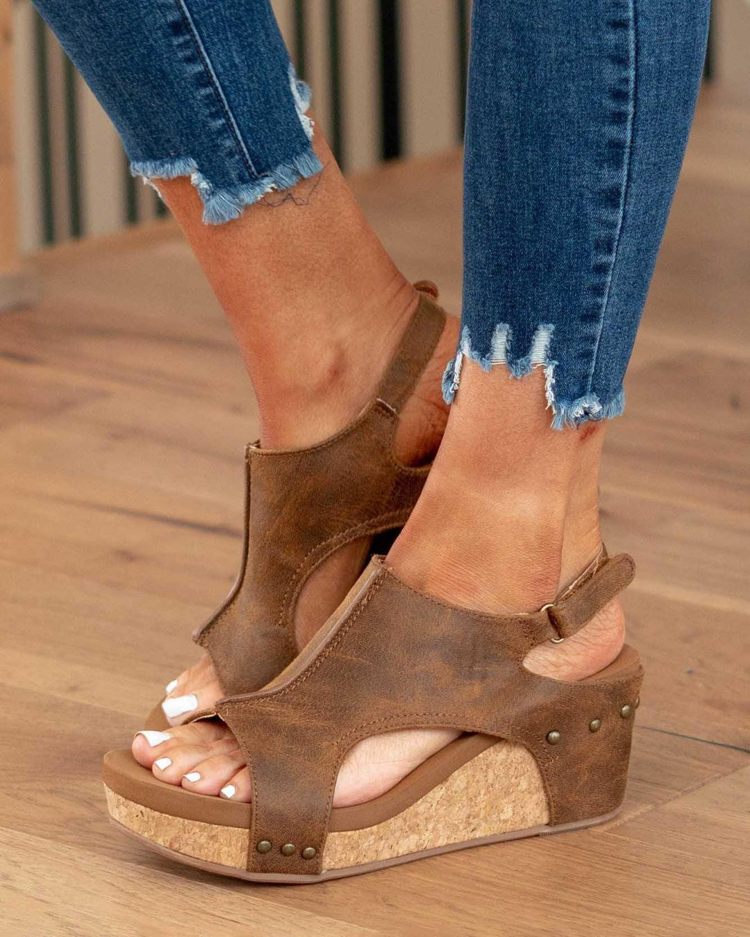 W&W Mode | Sandalen mit mittlerem Absatz