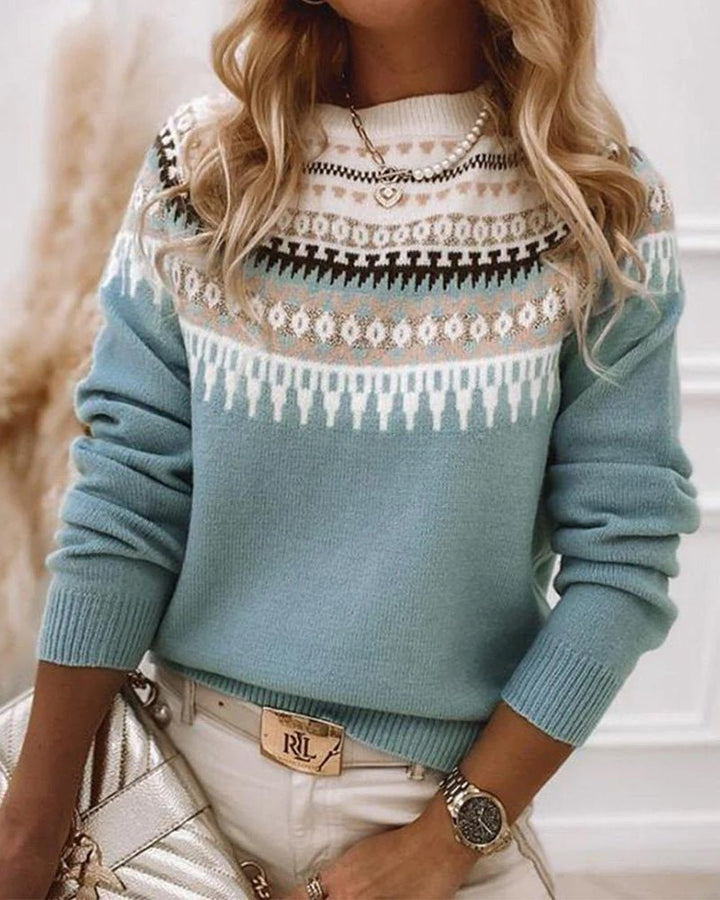 W&W Mode | Boho Ethnischer Pullover
