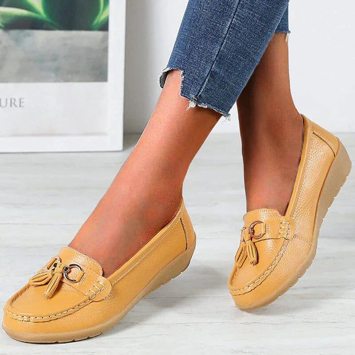 W&W Mode | Orthopädische Leder Loafers