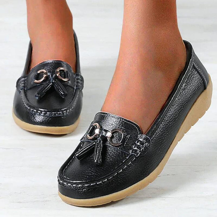 W&W Mode | Orthopädische Leder Loafers