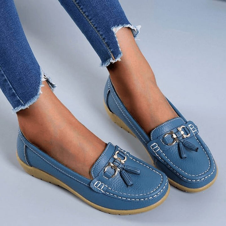 W&W Mode | Orthopädische Leder Loafers