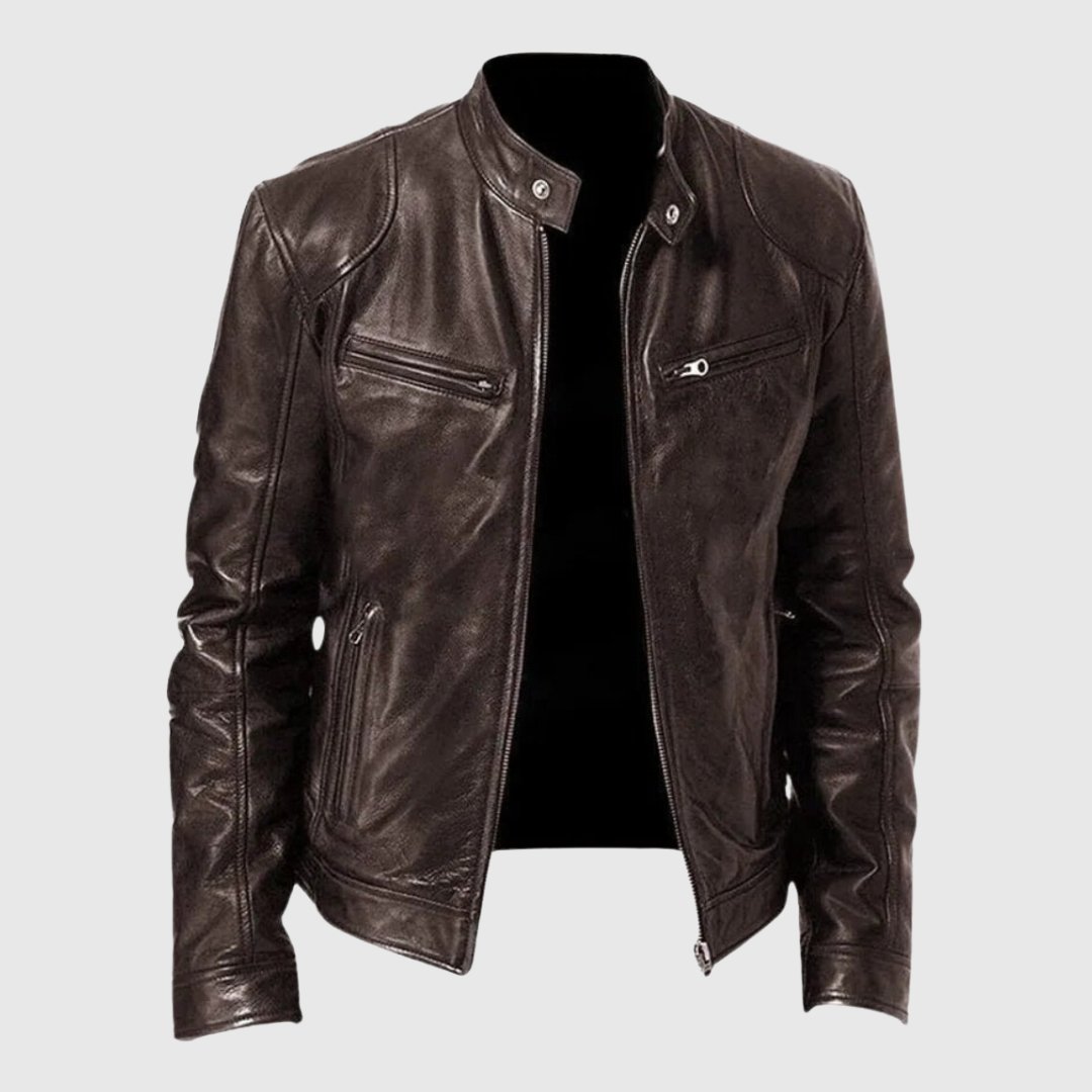 W&W Mode | Lässige Lederjacke