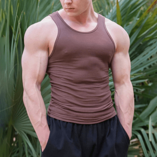 WW | Ärmelloses Fit T-Shirt Herren Bequem Und Schnelltrocknendes Material
