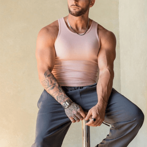 W&W Mode | Ärmelloses Fit T-Shirt Herren Bequem Und Schnelltrocknendes Material