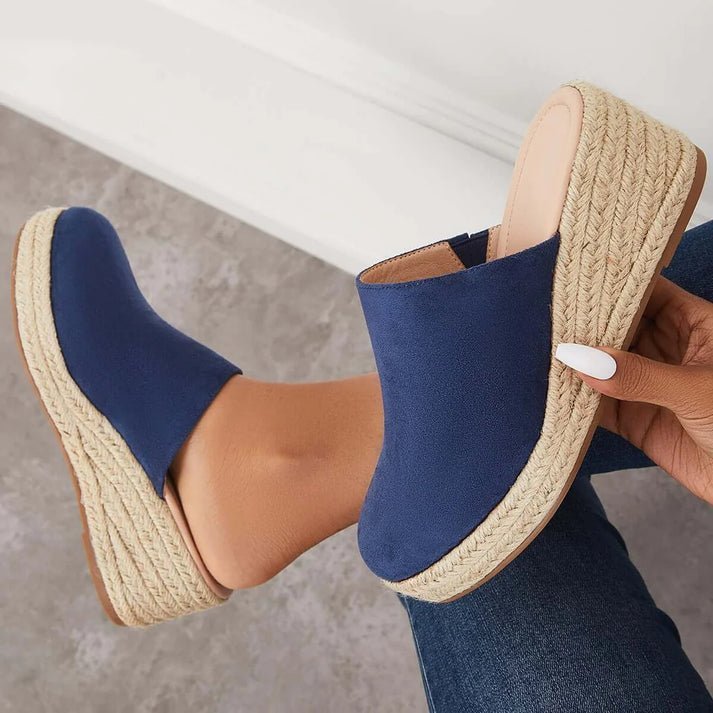 W&W Mode | Wildleder Sandalen