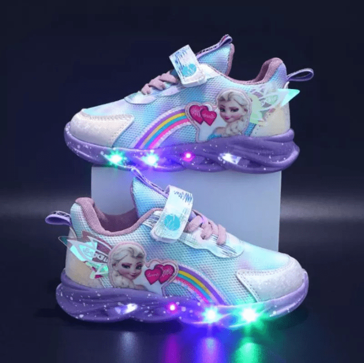 W&W Mode | Farbenfrohe Leuchtende Kinder Sneaker