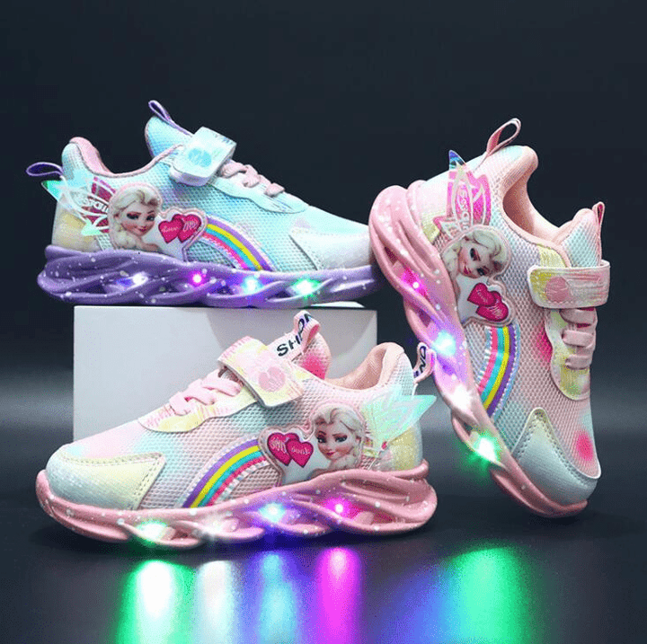 W&W Mode | Farbenfrohe Leuchtende Kinder Sneaker