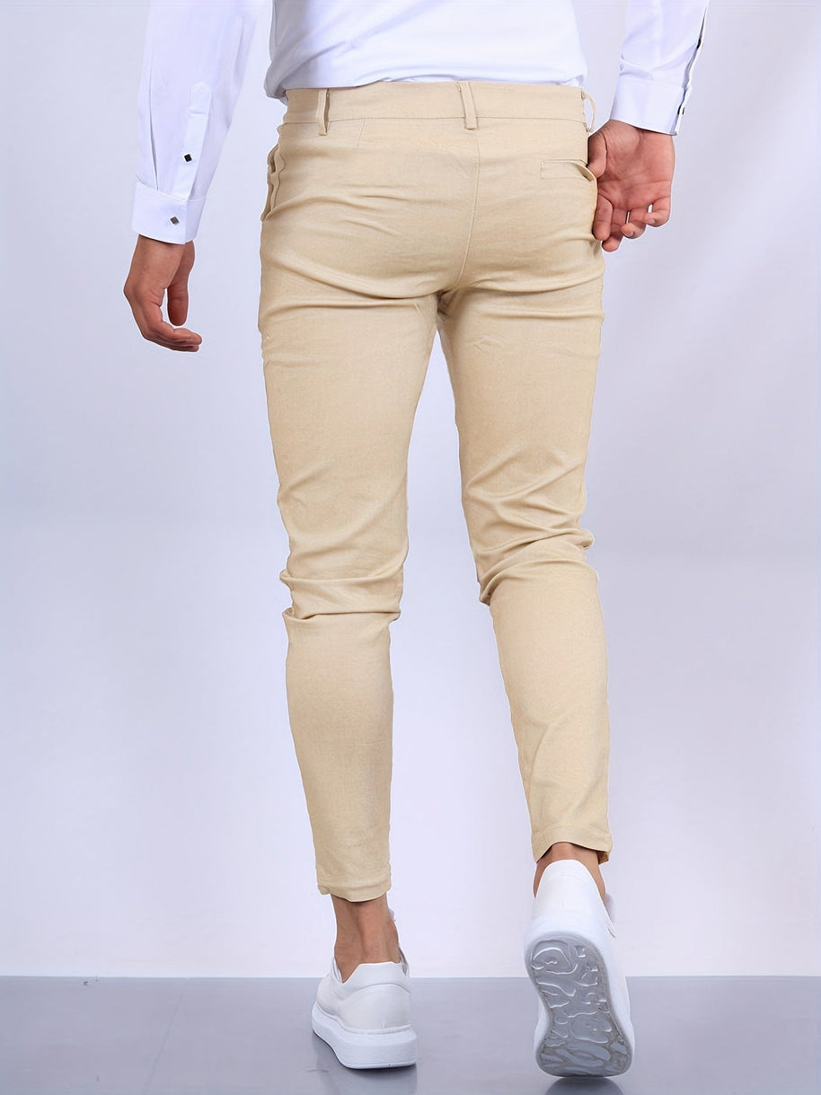 WW | Elegante Herren Slim Fit Hose Modernes Und Schickes Design