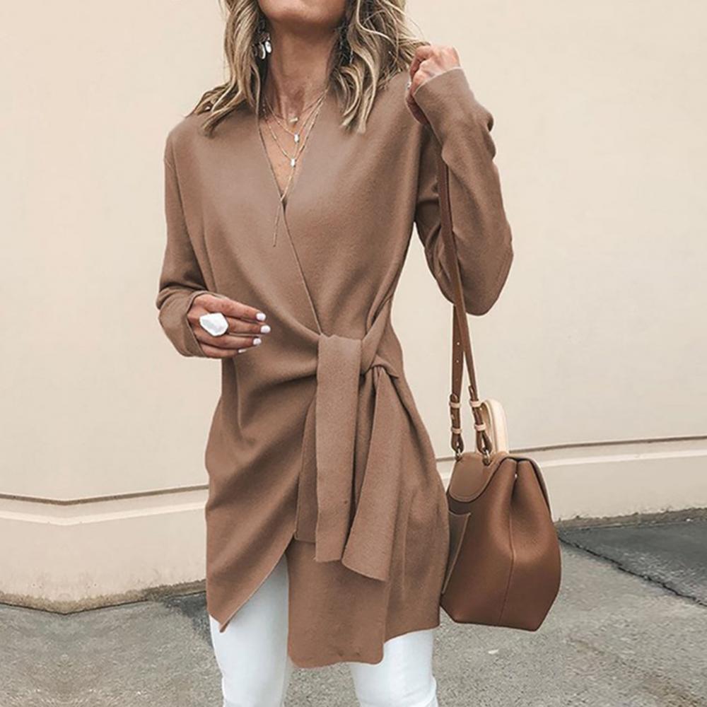 MECOVE - Elegante Damen-Strickjacke - FashionWOLF