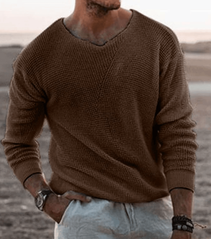 W&W Mode | Elegante Pullover Herren Sweatshirt