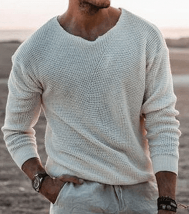 W&W Mode | Elegante Pullover Herren Sweatshirt