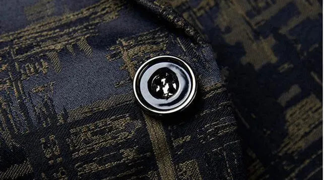 WW | Herren Blazer - Geometrischer Blazer