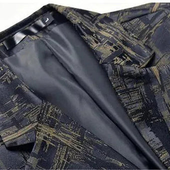 WW | Herren Blazer - Geometrischer Blazer