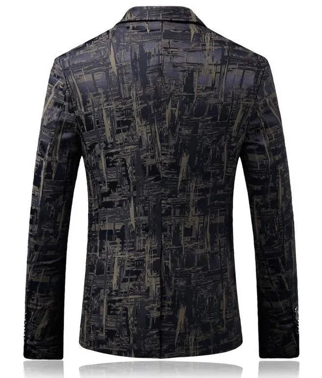 WW | Herren Blazer - Geometrischer Blazer