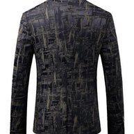 WW | Herren Blazer - Geometrischer Blazer