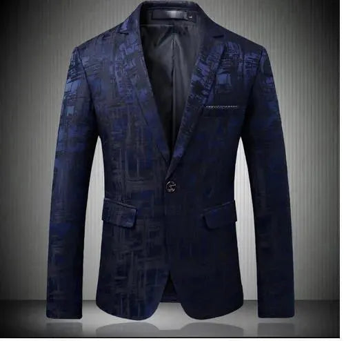 WW | Herren Blazer - Geometrischer Blazer