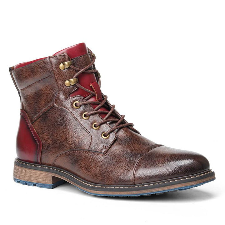 W&W Mode | Klassische Oxford Lederstiefel Für Herren