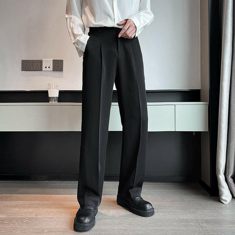 WW | Herren Hochbund Lässig Weite Beinhose Für Ultimativen Komfort