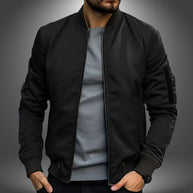 WW | Herren Leichte Bomberjacke – Lässiger Windbreaker