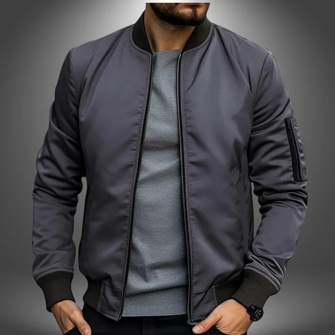 WW | Herren Leichte Bomberjacke – Lässiger Windbreaker
