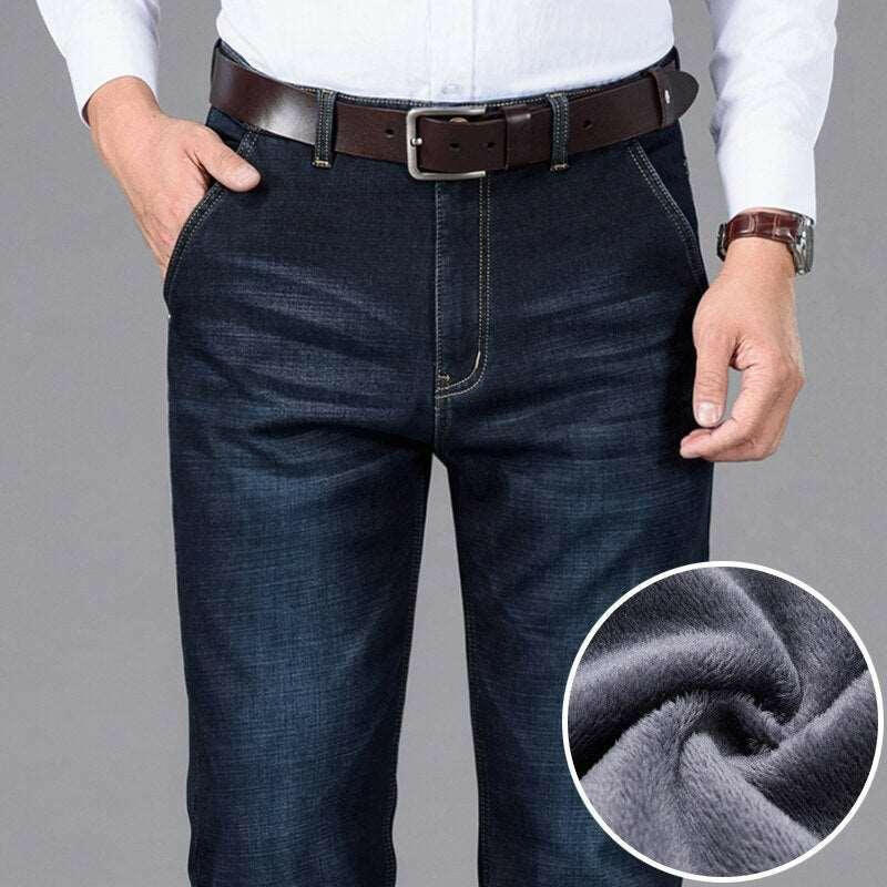 W&W Mode | Herren Stretch Denim Hose Mit Reißverschluss