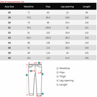 WW | Herren Stretch Denim Hose Mit Reißverschluss