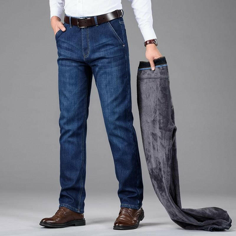 W&W Mode | Herren Stretch Denim Hose Mit Reißverschluss