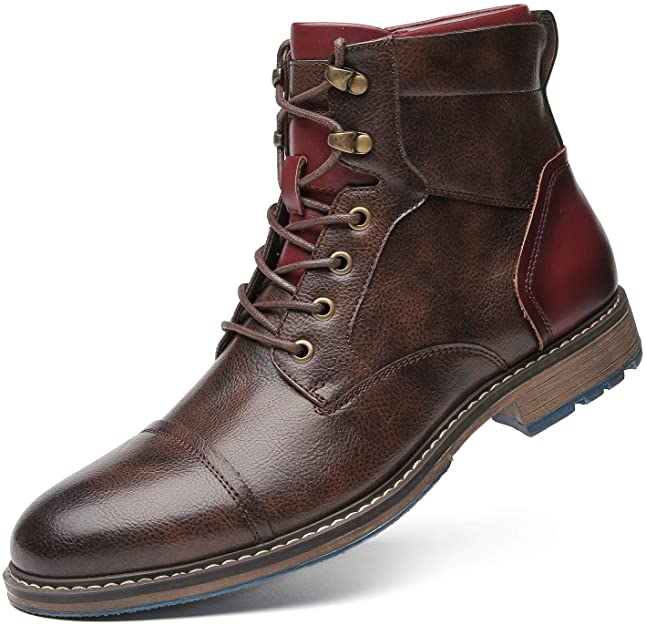 W&W Mode | Klassische Oxford Lederstiefel Für Herren