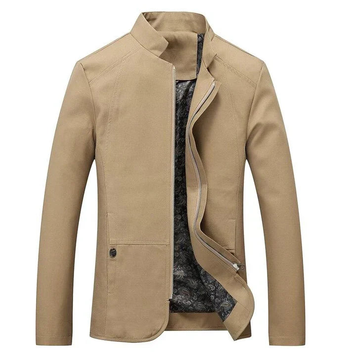 W&W Mode | Herren Ubergangsjacke Mit Seitentaschen