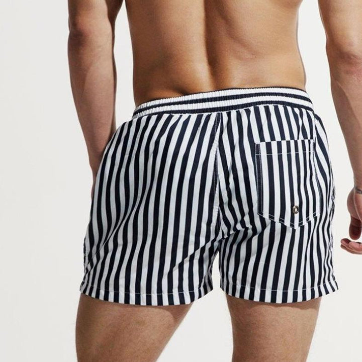W&W Mode | Gestreifte Badeshorts für Männer