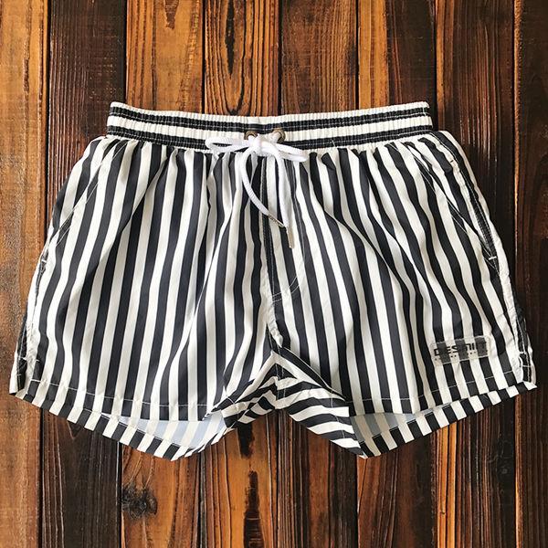 W&W Mode | Gestreifte Badeshorts für Männer