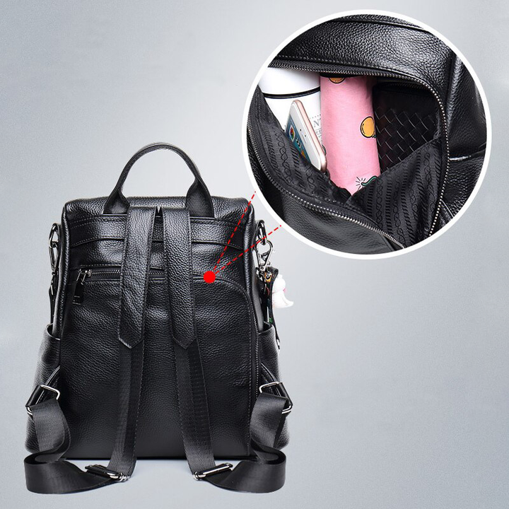 W&W Mode | Diebstahl Rucksack Aus Leder