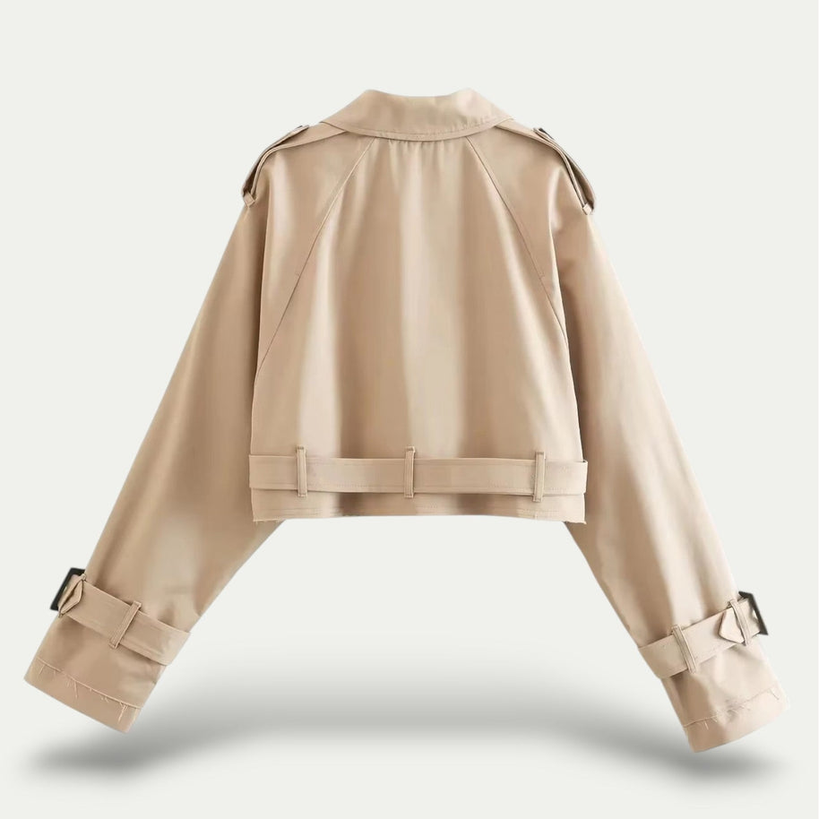 WW | Eleganter Vintage-Trenchcoat aus Qualitätsstoff