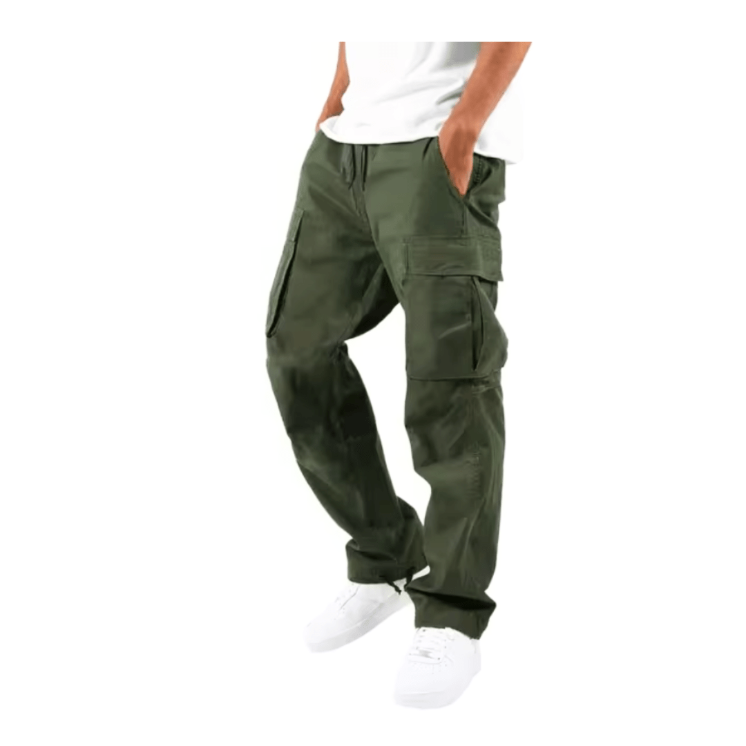 W&W Mode | Cargo Hose Herren Flexibel & Komfortabel Praktische Taschen