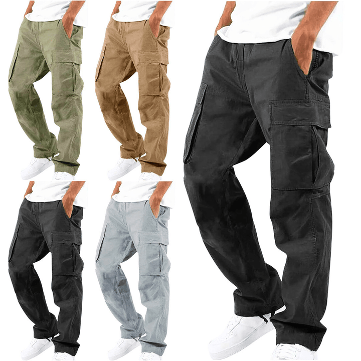 W&W Mode | Cargo Hose Herren Flexibel & Komfortabel Praktische Taschen