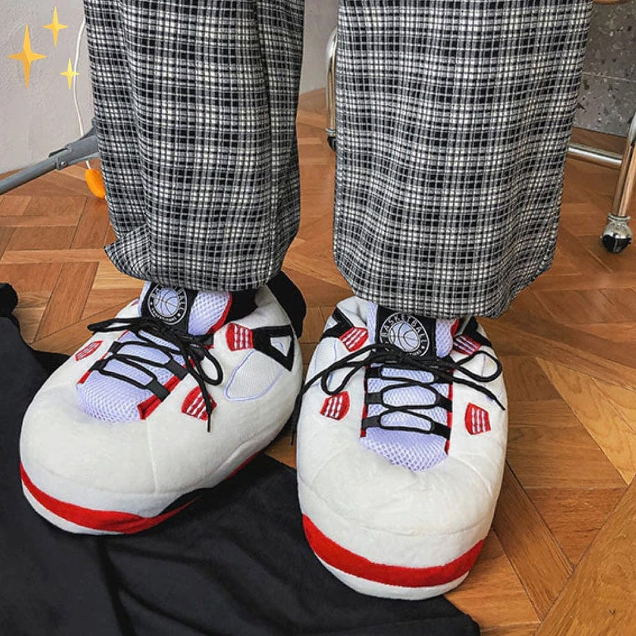 WW | Sneaker Hausschuhe in trendigen Farben mit Rutschfestigkeit für komfortablen Komfort zu Hause