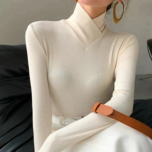 W&W Mode | Eleganter Pullover Mit Rollkragen