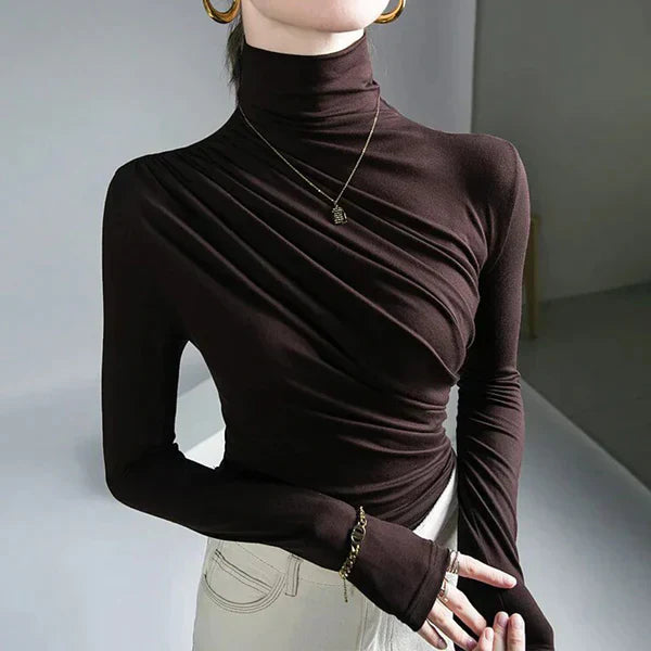 WW - Musselin Bluse mit Rüschen