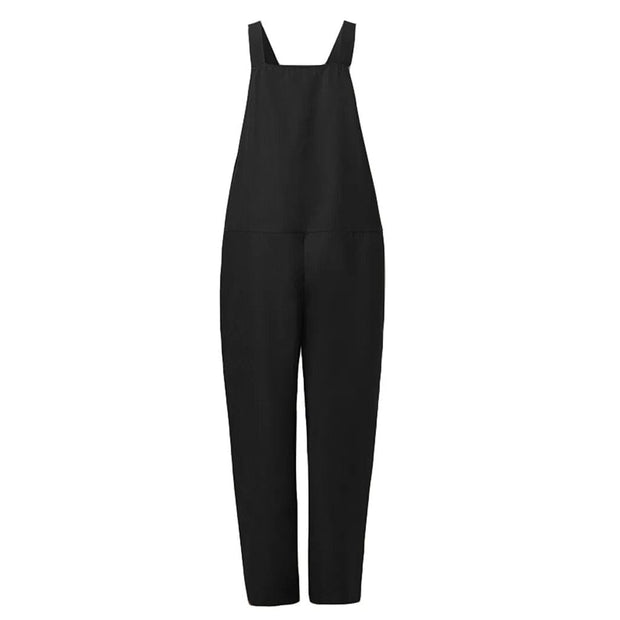 Overall aus locker gebundenem Polyester und Elasthan