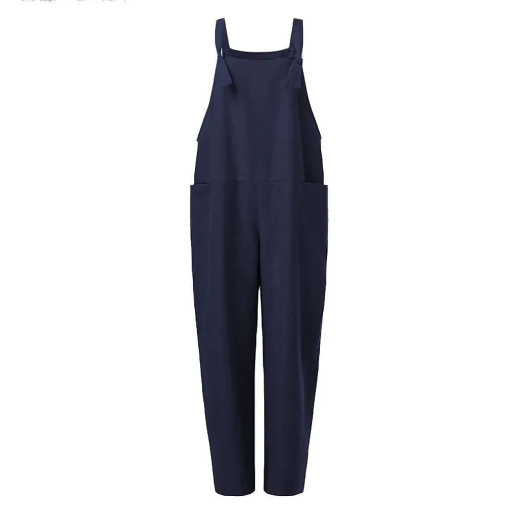 Overall aus locker gebundenem Polyester und Elasthan