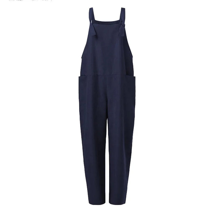 Overall aus locker gebundenem Polyester und Elasthan