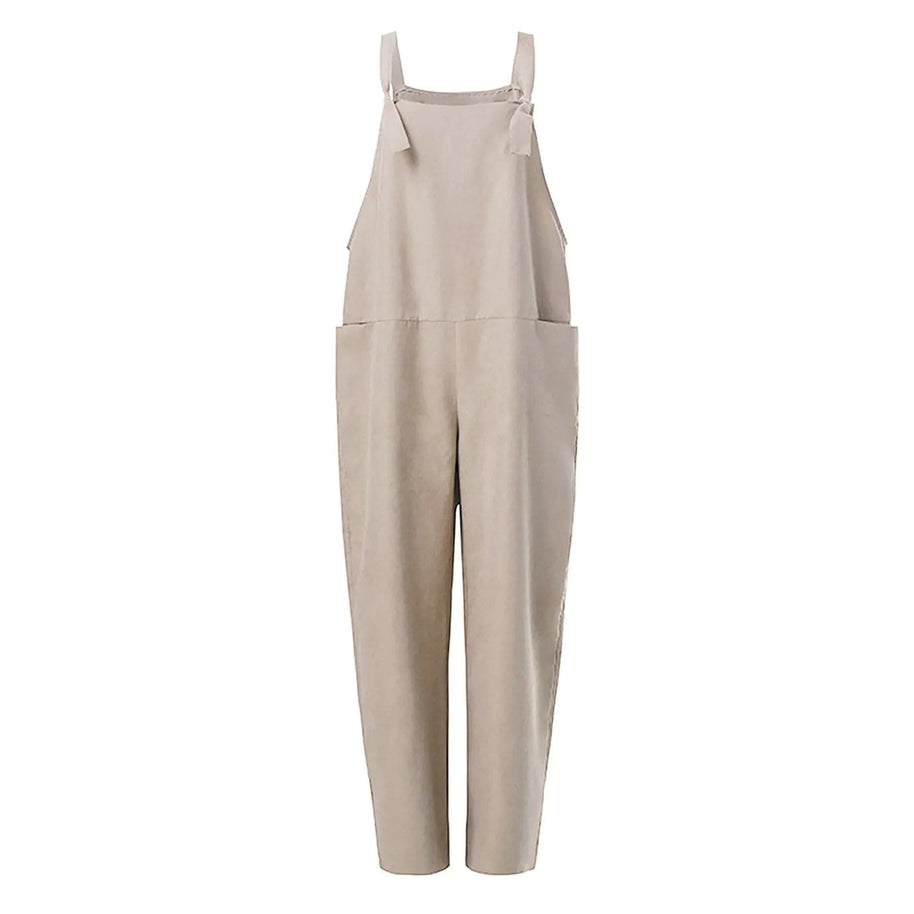Overall aus locker gebundenem Polyester und Elasthan