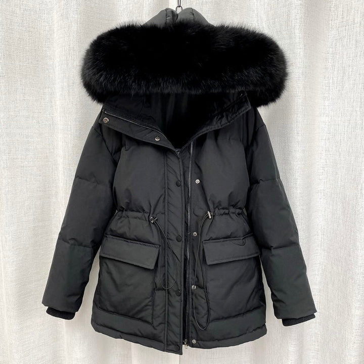 und stylischer Winterparka