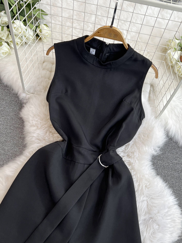Lässiger Sommer-Leinen-Playsuit