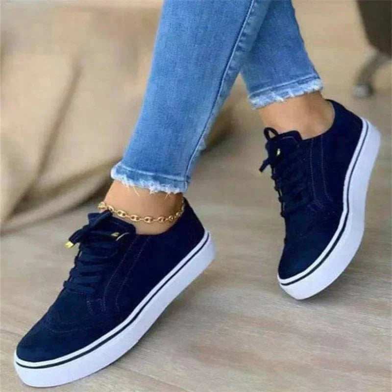 WW | Lässig Schnürschuhe Mit Brogue Detailing Für Damen