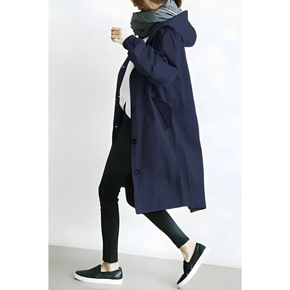 WW | Langer Modischer Trenchcoat