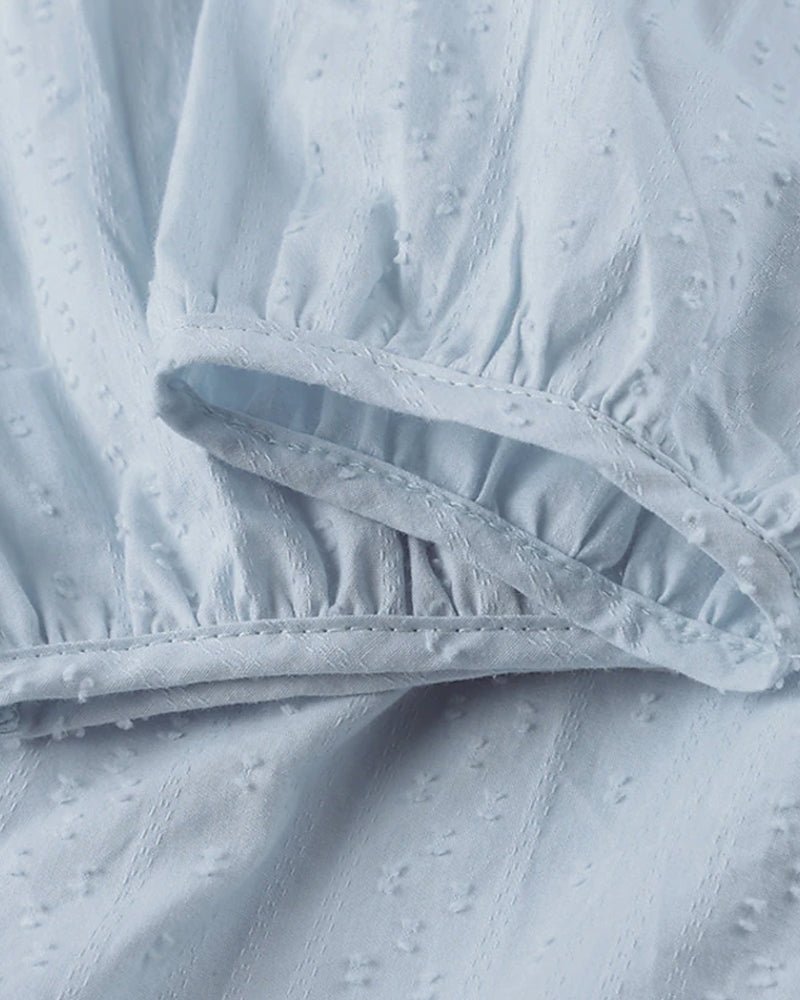 W&W Mode | Entspannendes Boho Hemdblusenkleid mit V-Ausschnitt für Damen