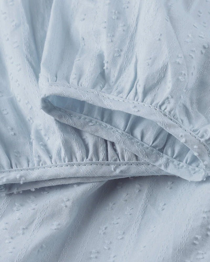 W&W Mode | Entspannendes Boho Hemdblusenkleid mit V-Ausschnitt für Damen